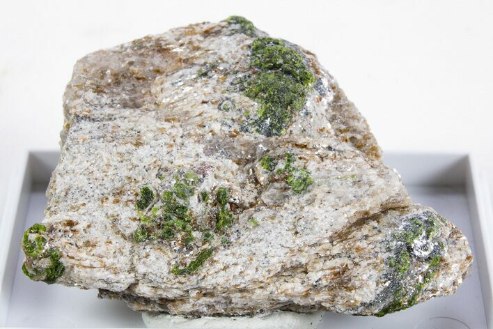 Sparkling Green Viridine with Mica - Greece #345730